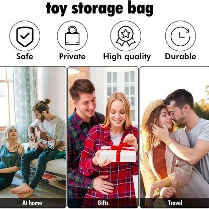 Lockable Adult Toy Storage Bag for Travel & Privacy