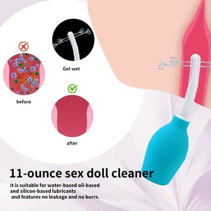 Sex Toy Cleaning Kit with Douche & Dry Sticks