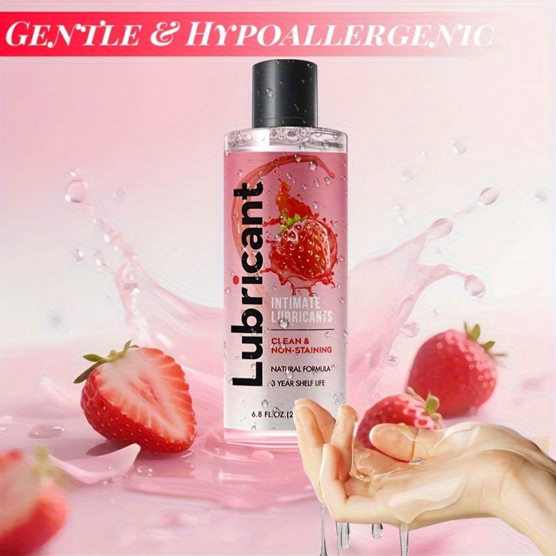 Premium Water Based Strawberry Flavored Lubricant