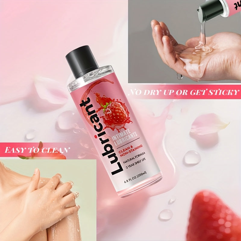 Premium Water Based Strawberry Flavored Lubricant