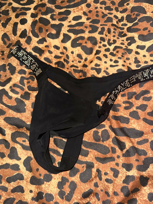 Black thong