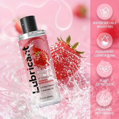 Premium Water Based Strawberry Flavored Lubricant