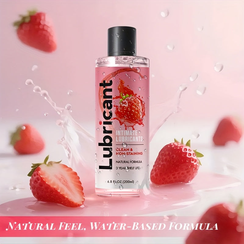 Premium Water Based Strawberry Flavored Lubricant