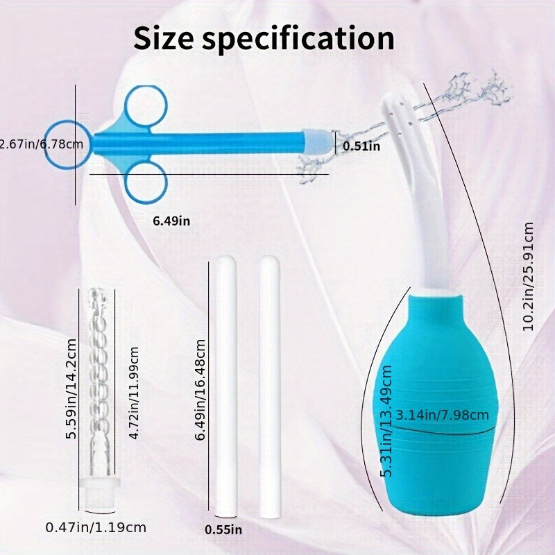 Sex Toy Cleaning Kit with Douche & Dry Sticks