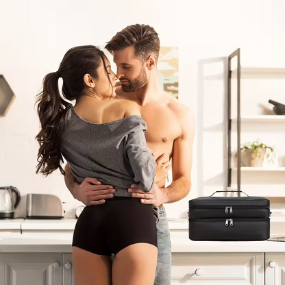 Lockable Adult Toy Storage Bag for Travel & Privacy