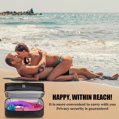 Lockable Adult Toy Storage Bag for Travel & Privacy
